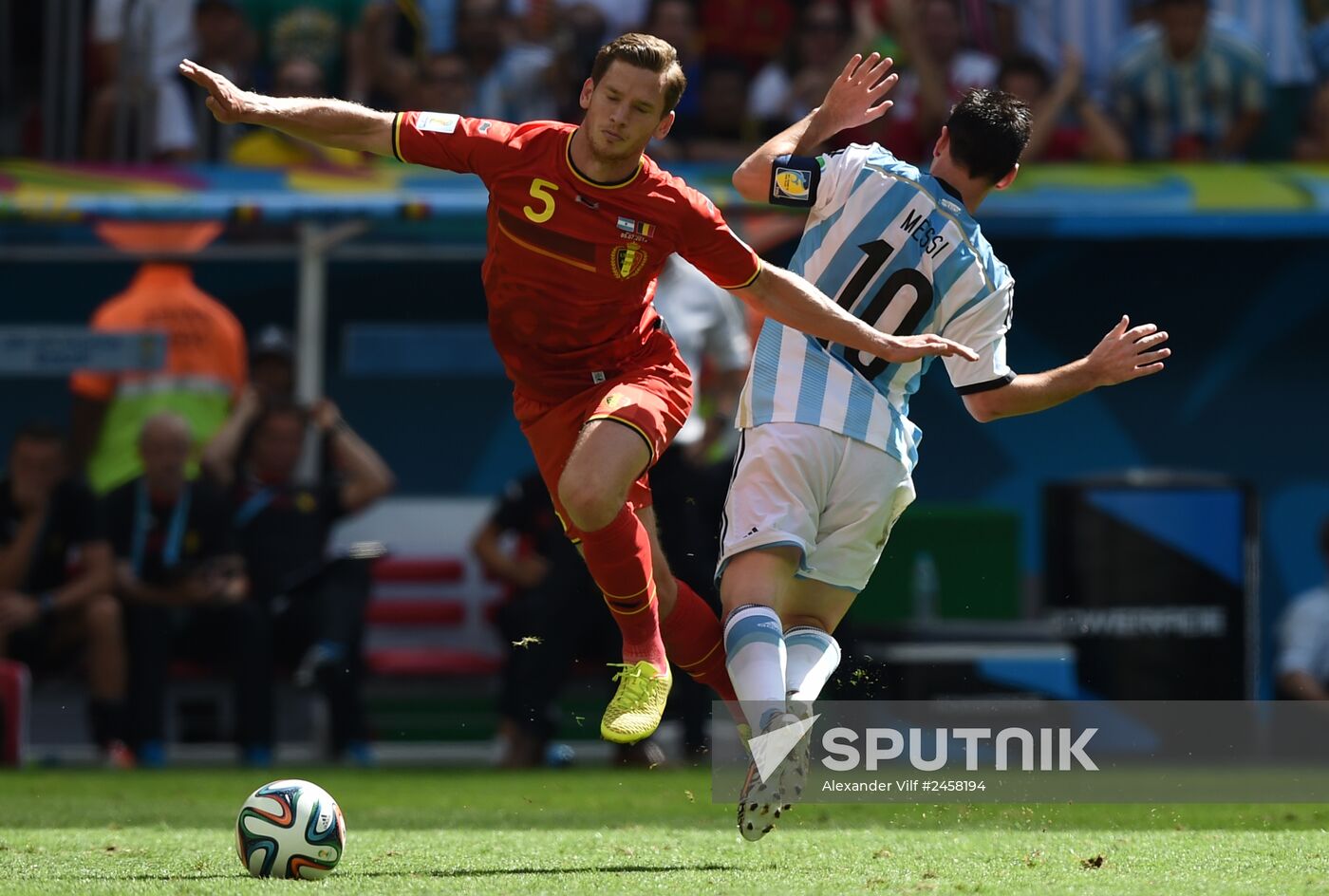 FIFA World Cup 2014. Argentina - Belgium