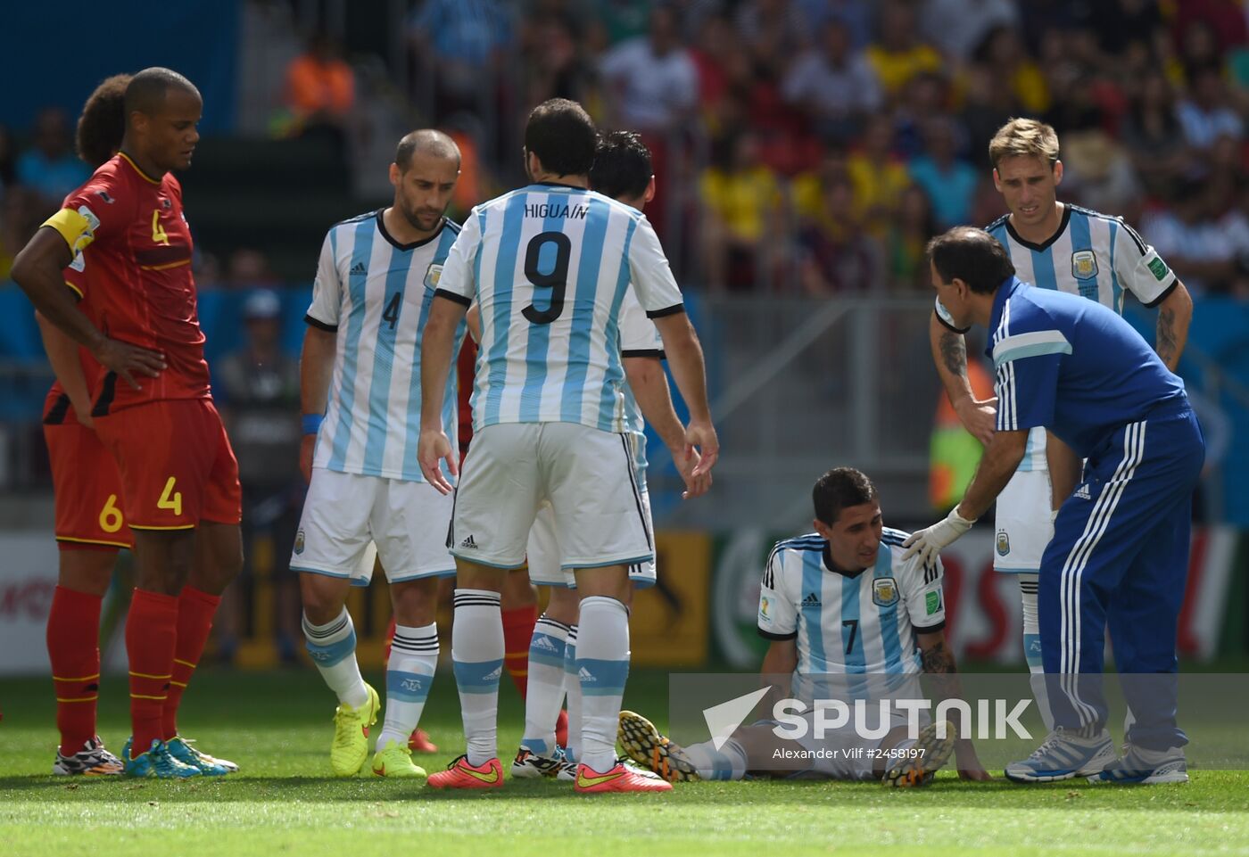 FIFA World Cup 2014. Argentina - Belgium