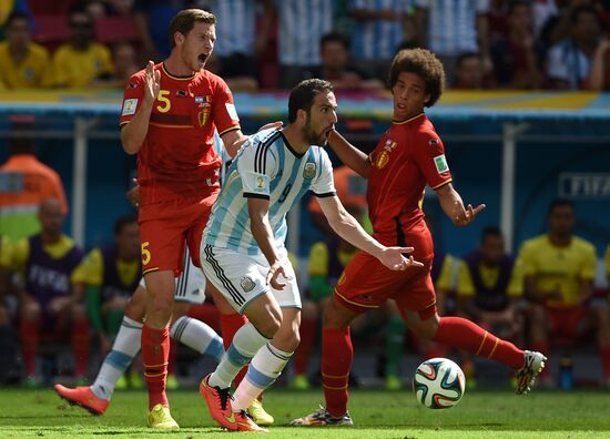 FIFA World Cup 2014. Argentina vs. Belgium