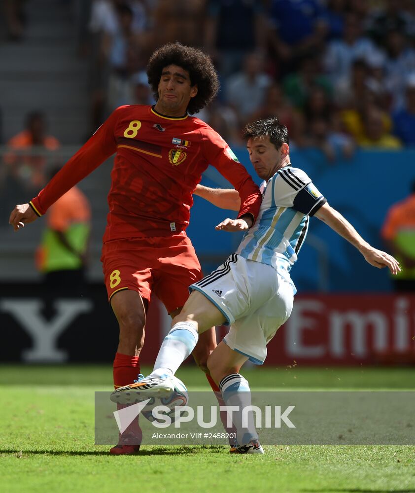 FIFA World Cup 2014. Argentina vs. Belgium