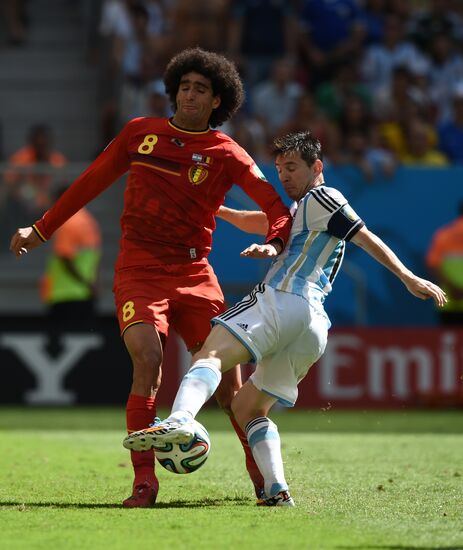 FIFA World Cup 2014. Argentina vs. Belgium