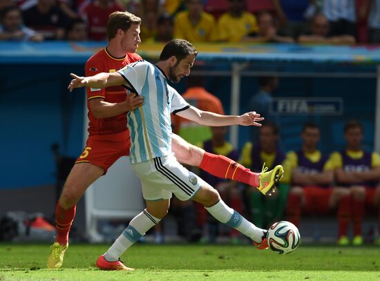 FIFA World Cup 2014. Argentina vs. Belgium