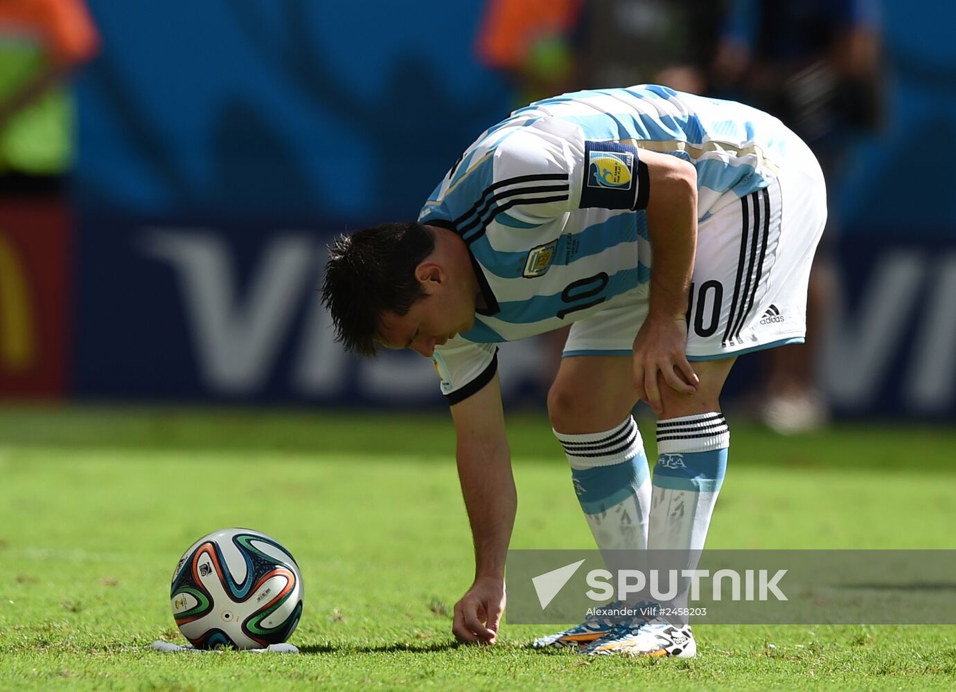 FIFA World Cup 2014. Argentina vs. Belgium