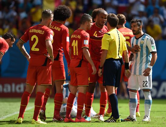 FIFA World Cup 2014. Argentina vs. Belgium