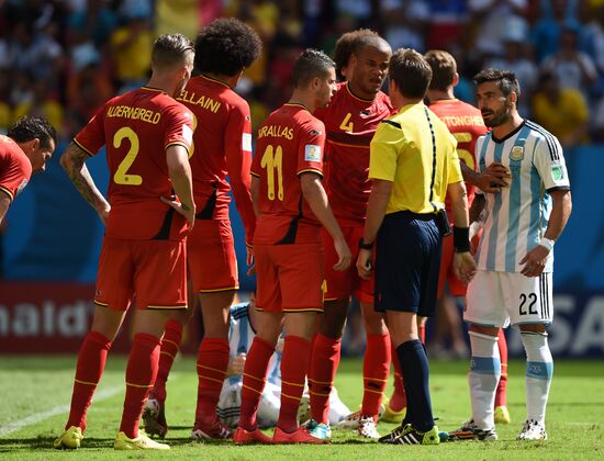 FIFA World Cup 2014. Argentina vs. Belgium