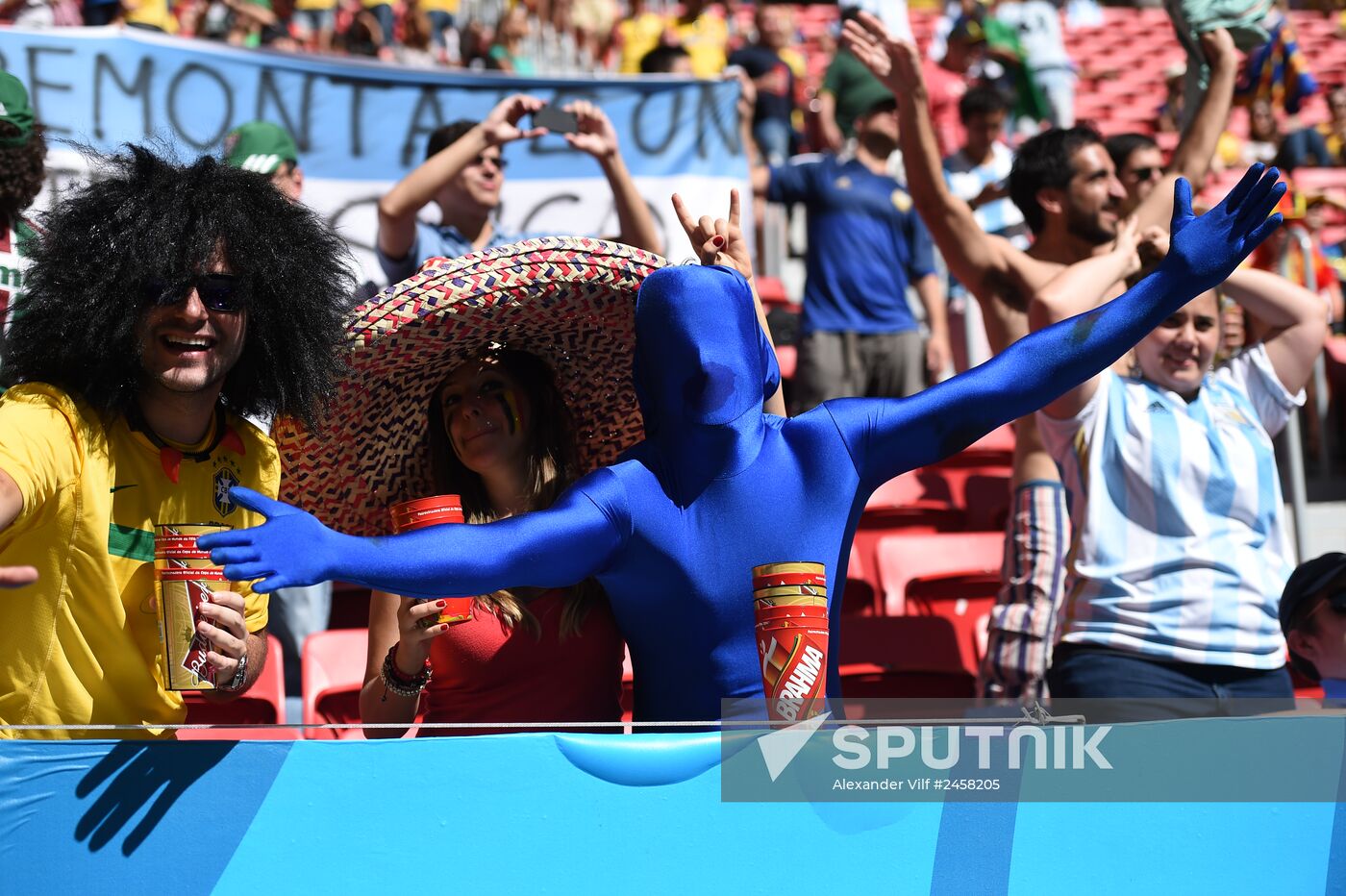 FIFA World Cup 2014. Argentina vs. Belgium