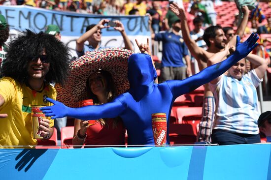 FIFA World Cup 2014. Argentina vs. Belgium