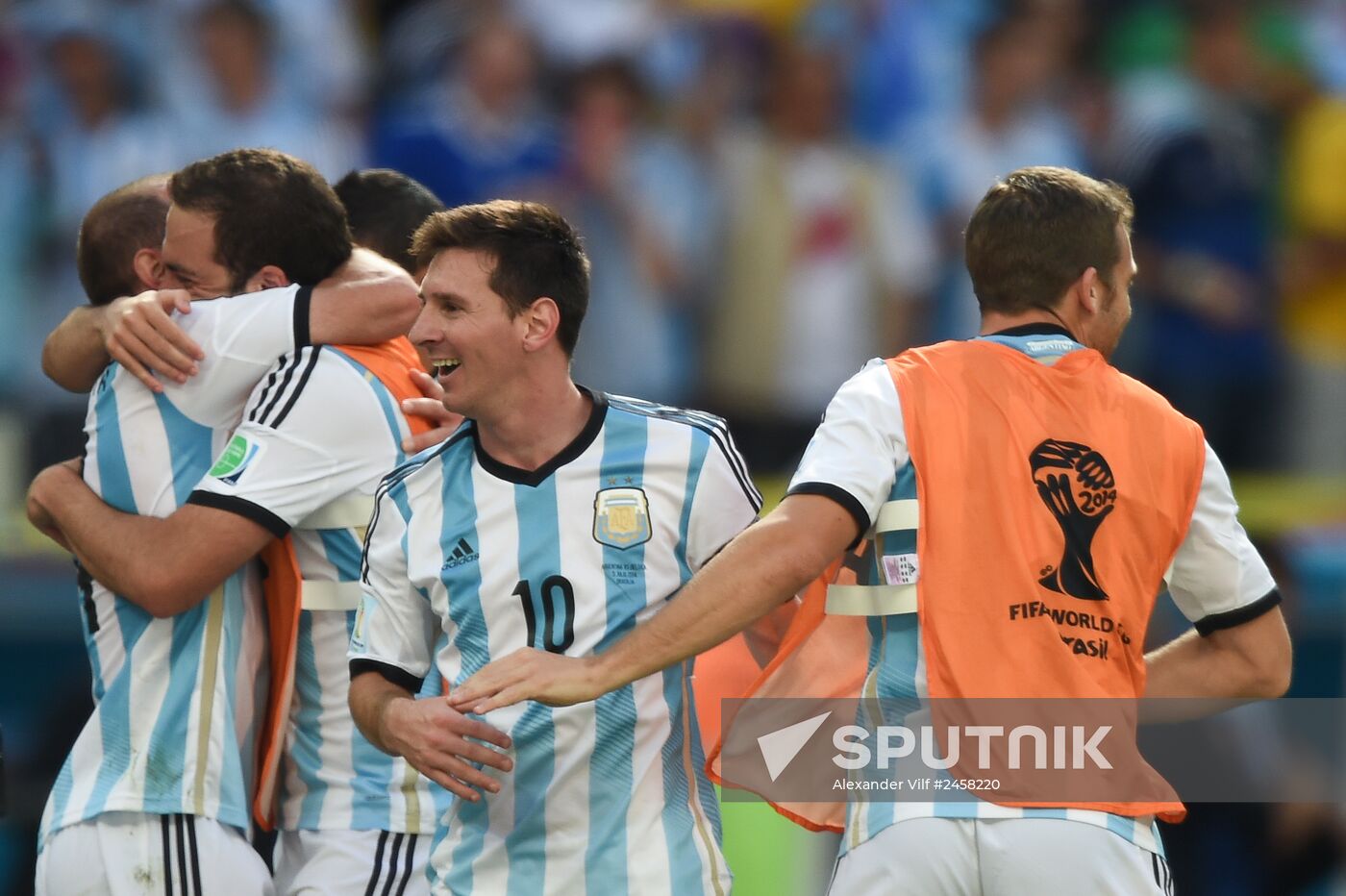 FIFA World Cup 2014. Argentina vs. Belgium