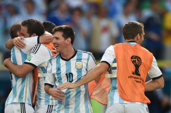 FIFA World Cup 2014. Argentina vs. Belgium