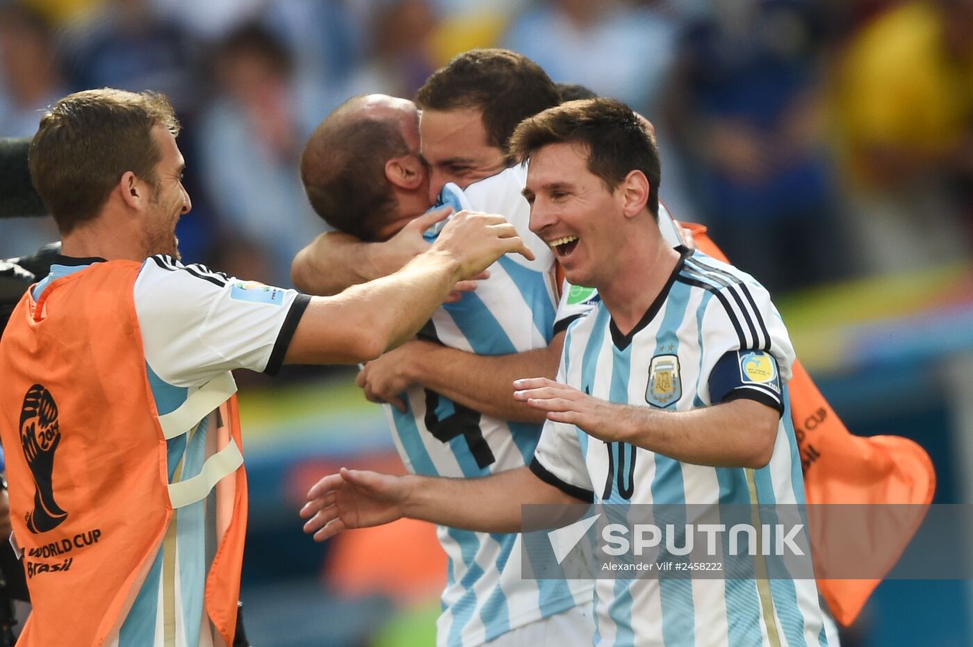 FIFA World Cup 2014. Argentina vs. Belgium