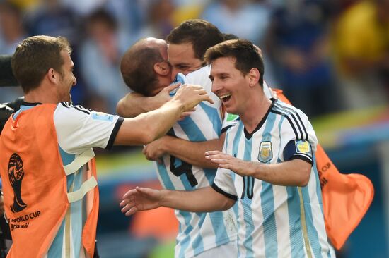 FIFA World Cup 2014. Argentina vs. Belgium