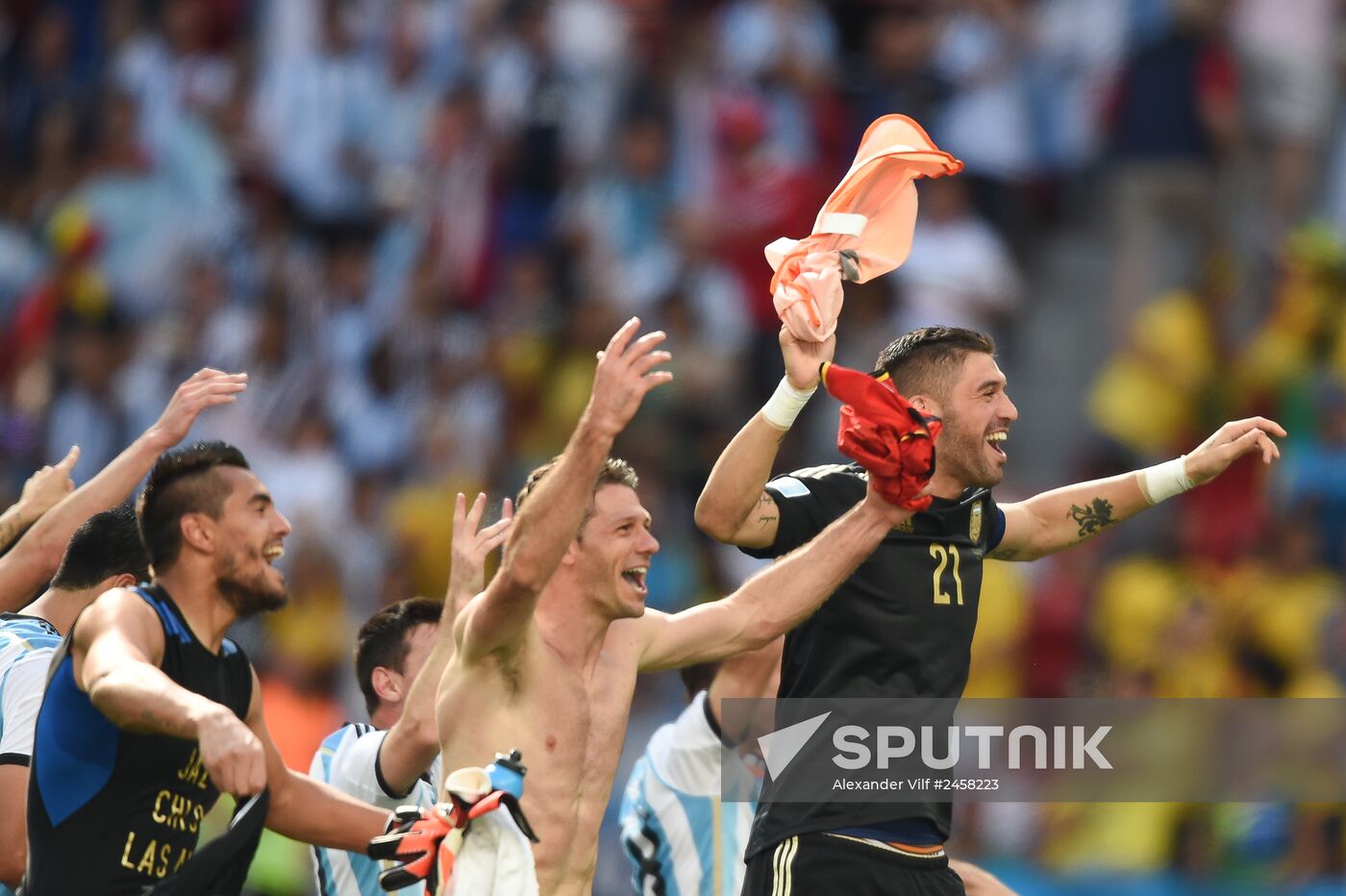 FIFA World Cup 2014. Argentina vs. Belgium