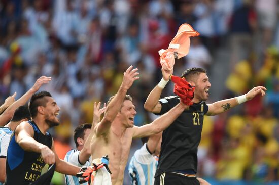 FIFA World Cup 2014. Argentina vs. Belgium