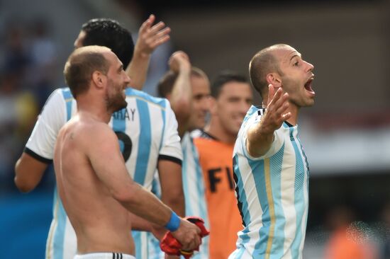 FIFA World Cup 2014. Argentina vs. Belgium