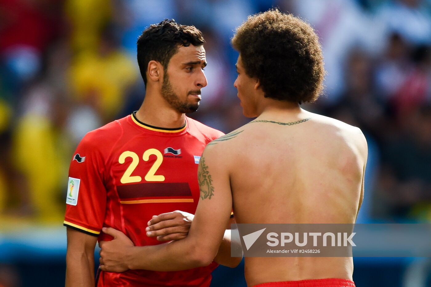 FIFA World Cup 2014. Argentina vs. Belgium