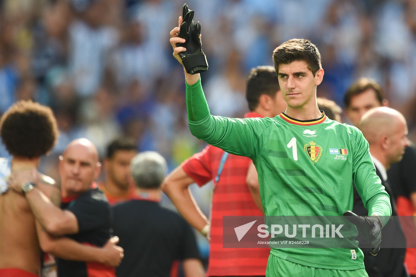 FIFA World Cup 2014. Argentina vs. Belgium