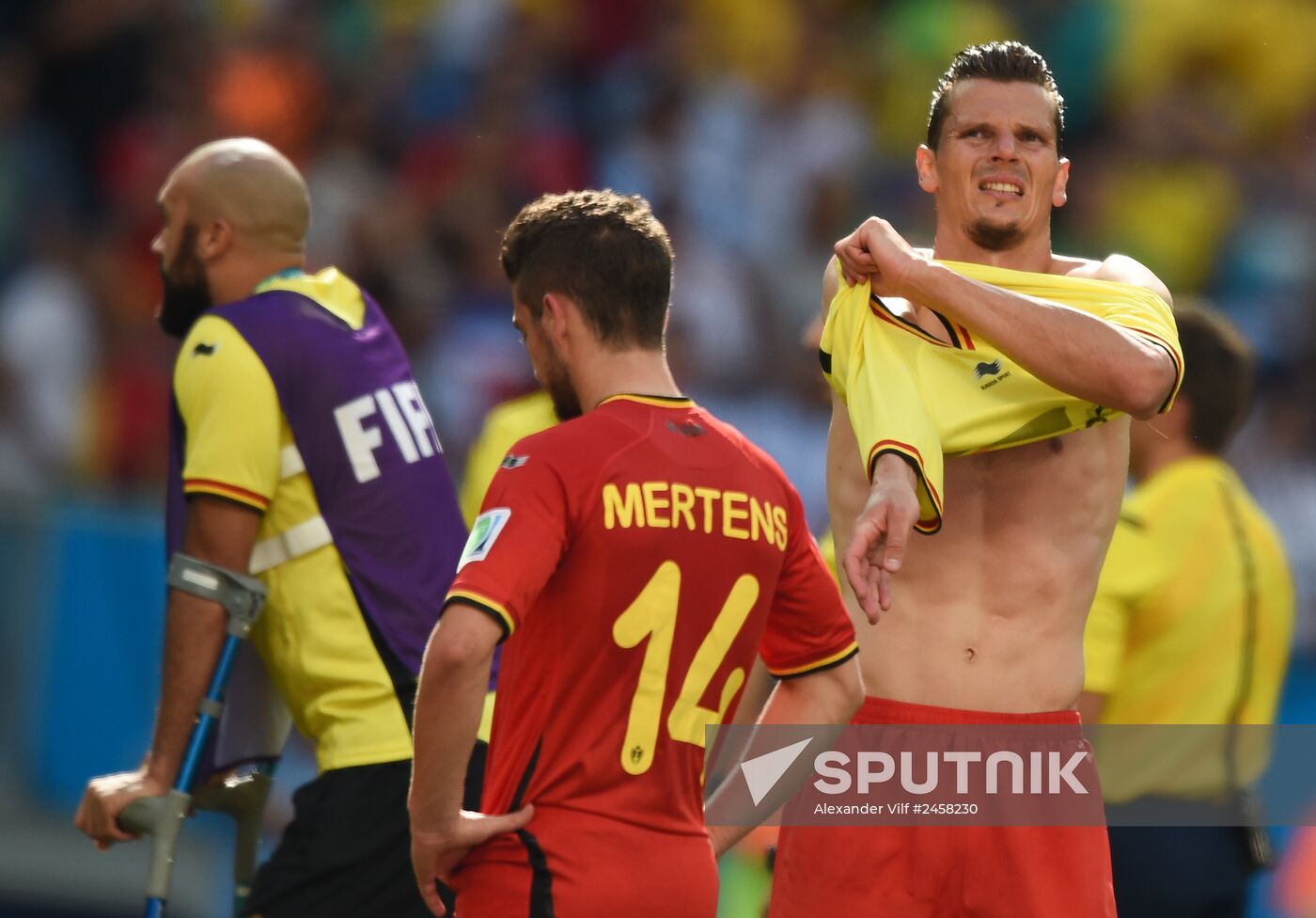 FIFA World Cup 2014. Argentina vs. Belgium