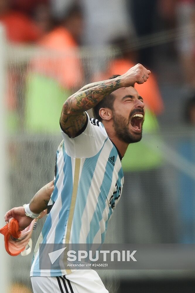 FIFA World Cup 2014. Argentina vs. Belgium