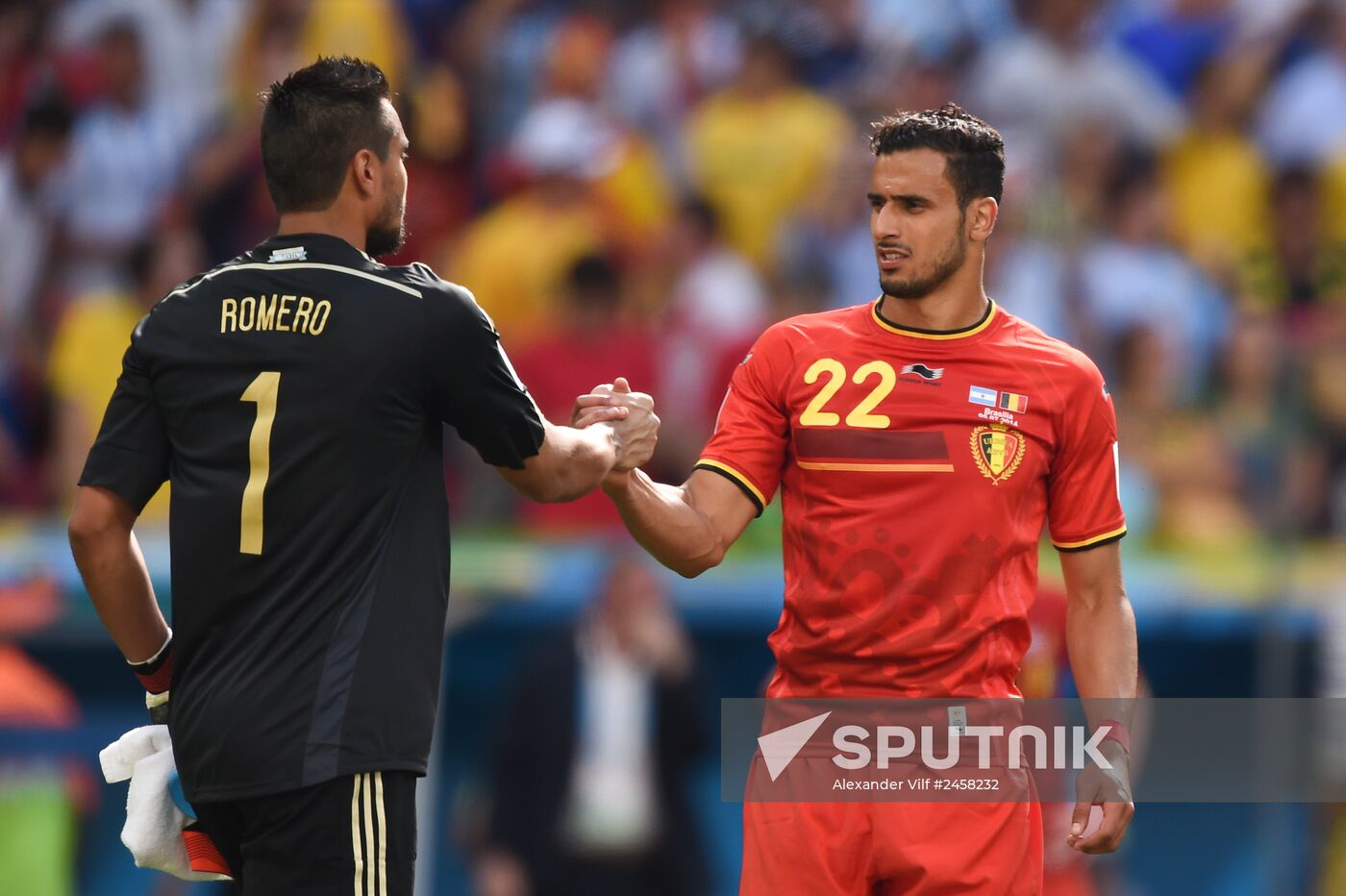 FIFA World Cup 2014. Argentina vs. Belgium