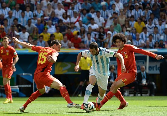 FIFA World Cup 2014. Argentina vs. Belgium