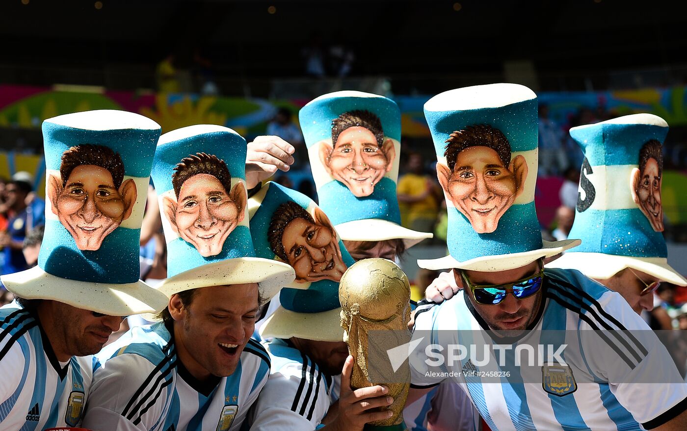 FIFA World Cup 2014. Argentina vs. Belgium