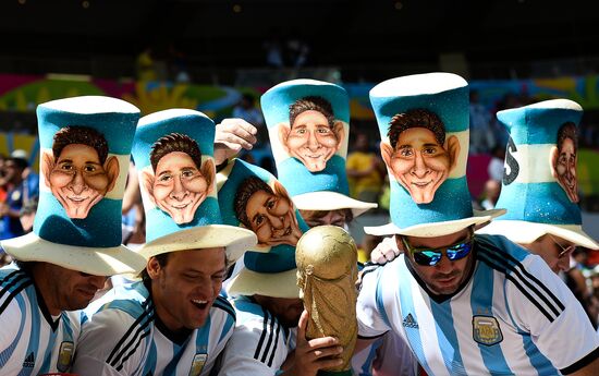 FIFA World Cup 2014. Argentina vs. Belgium