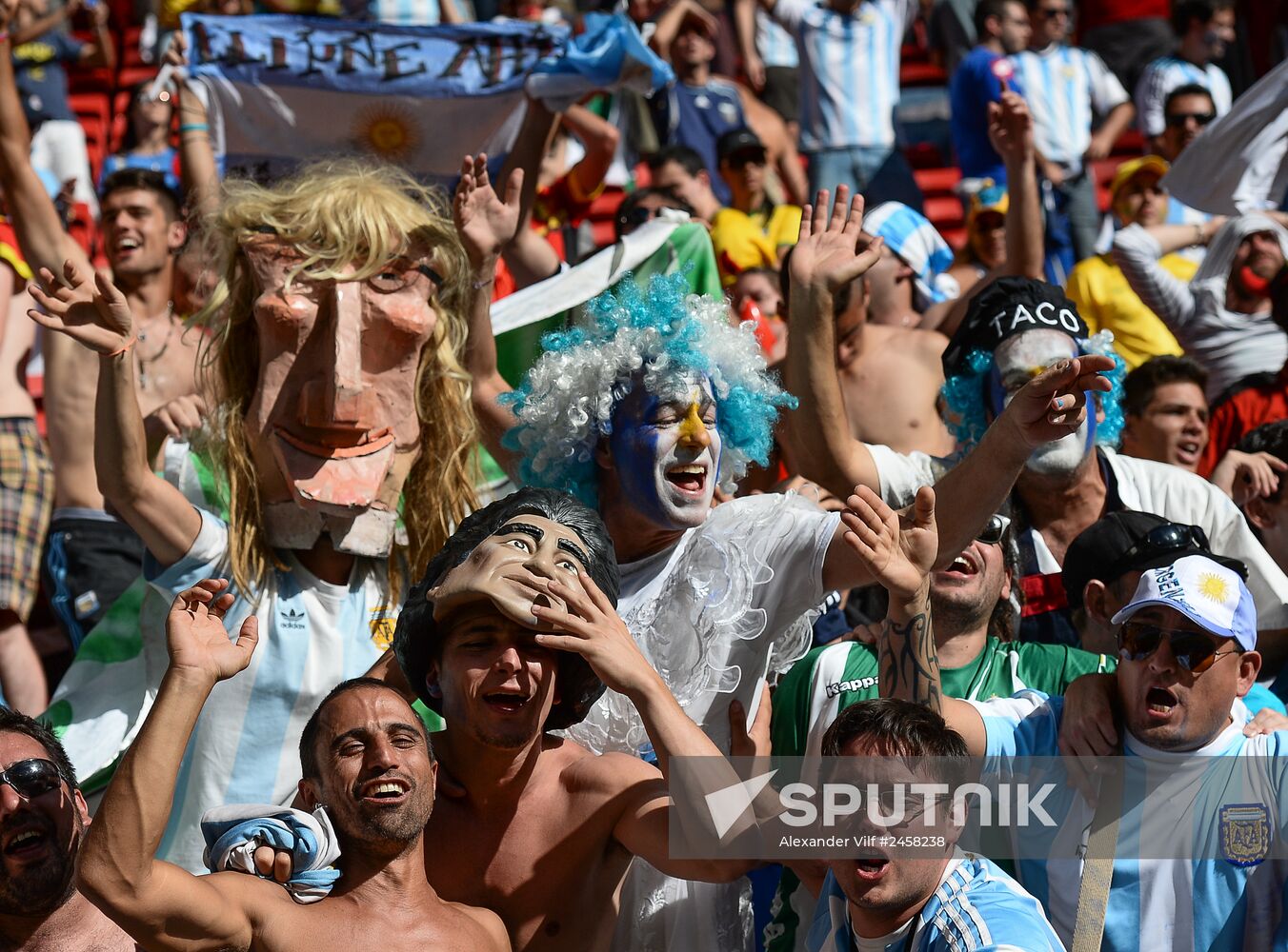 FIFA World Cup 2014. Argentina vs. Belgium