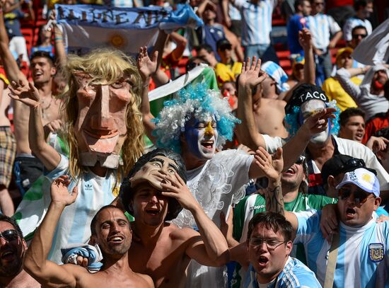 FIFA World Cup 2014. Argentina vs. Belgium