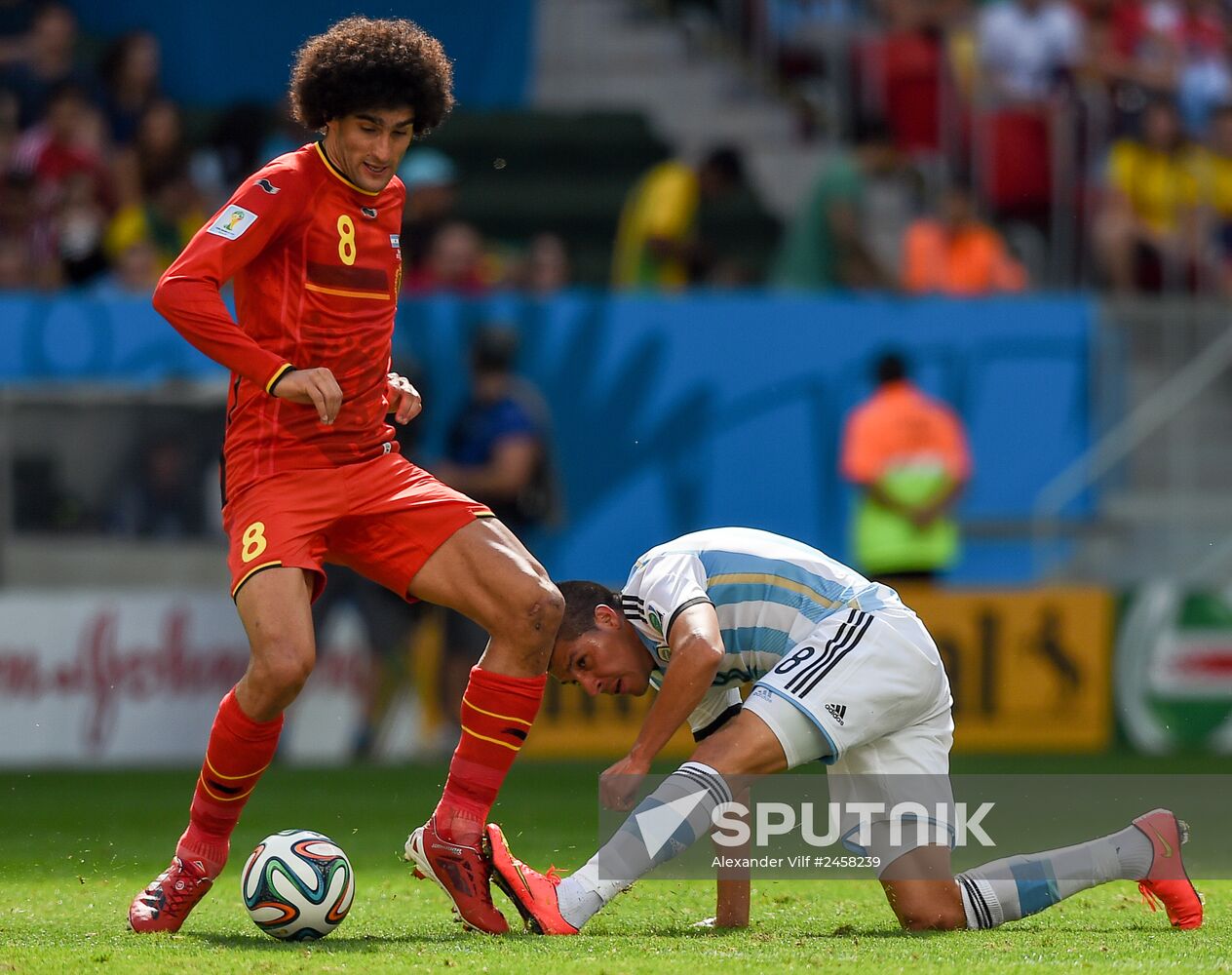 FIFA World Cup 2014. Argentina vs. Belgium