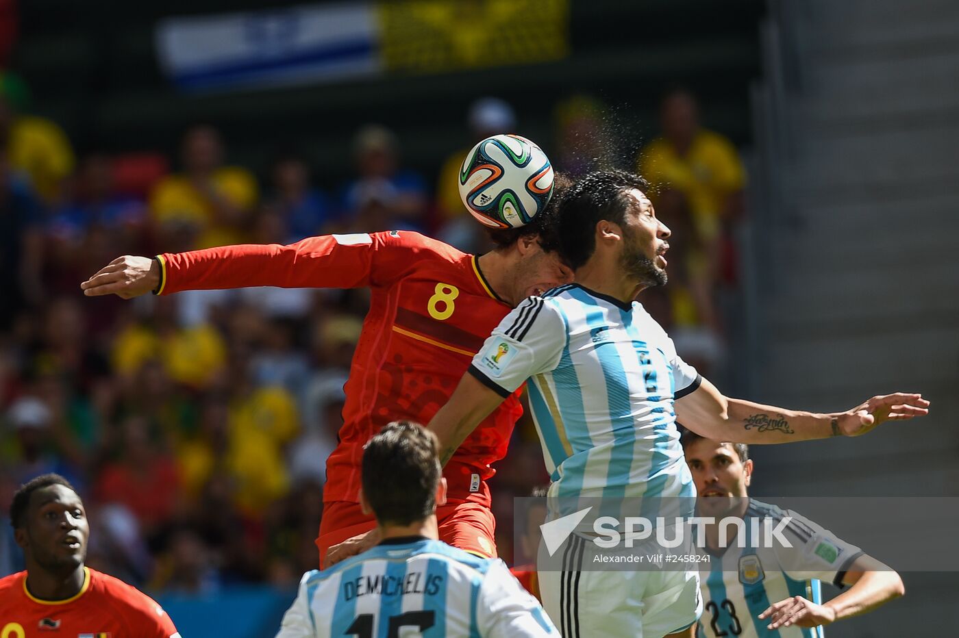 FIFA World Cup 2014. Argentina vs. Belgium
