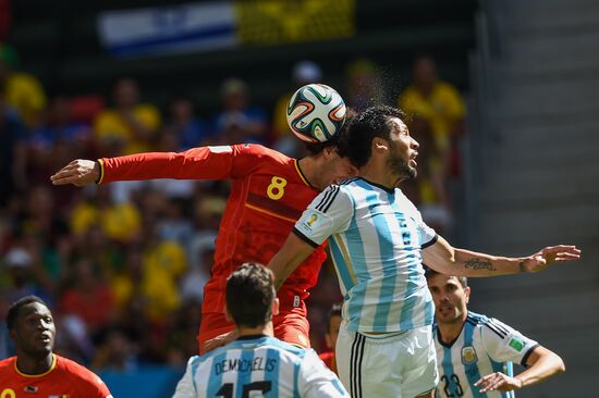 FIFA World Cup 2014. Argentina vs. Belgium