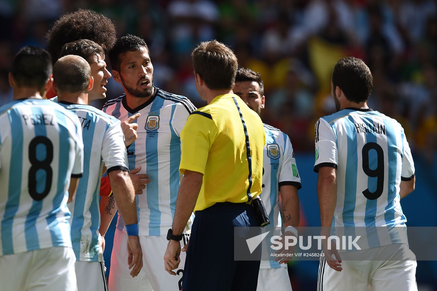 FIFA World Cup 2014. Argentina vs. Belgium