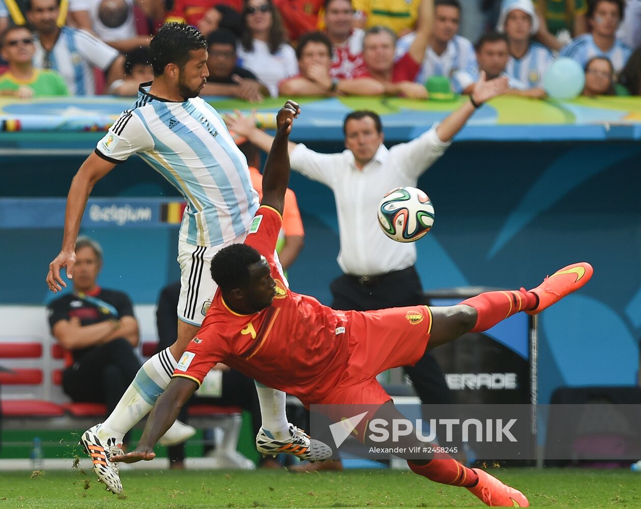 FIFA World Cup 2014. Argentina vs. Belgium