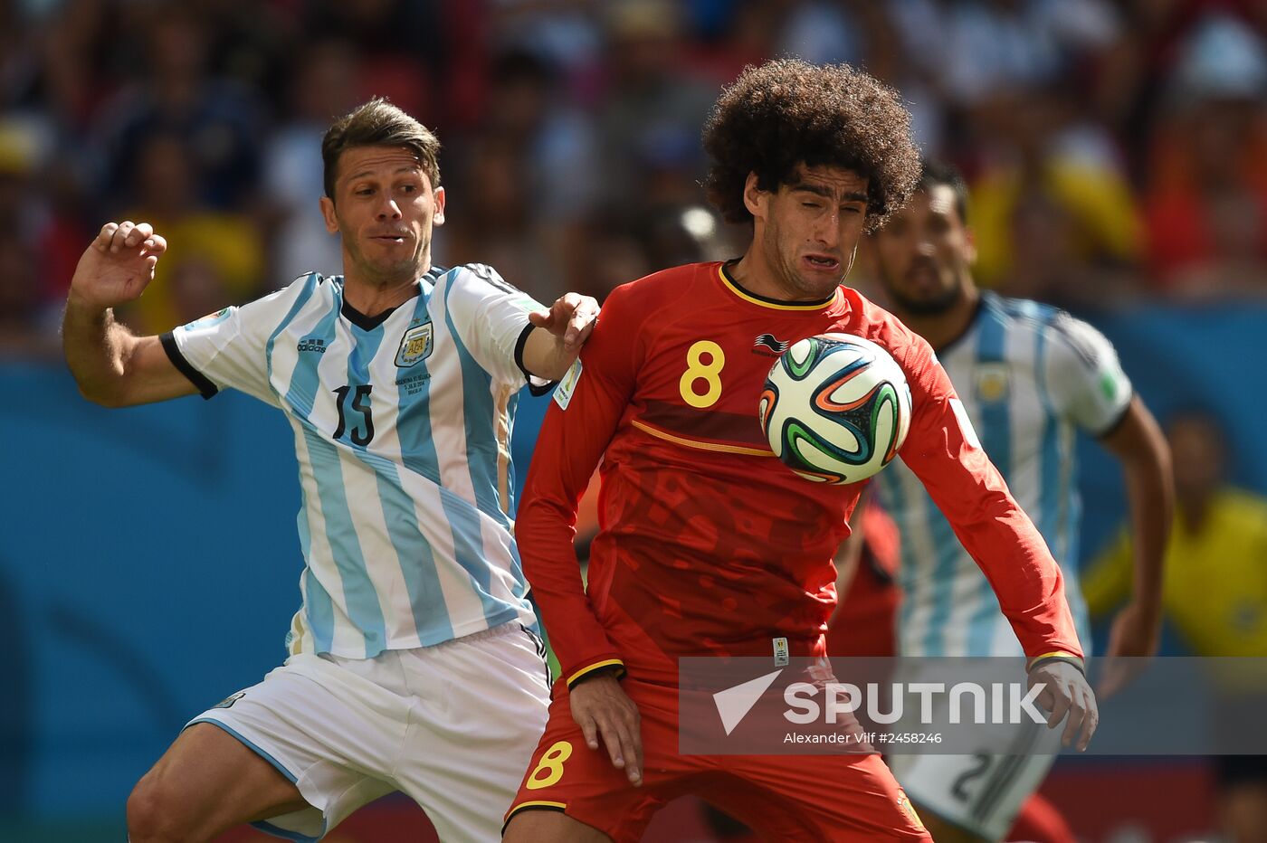 FIFA World Cup 2014. Argentina vs. Belgium