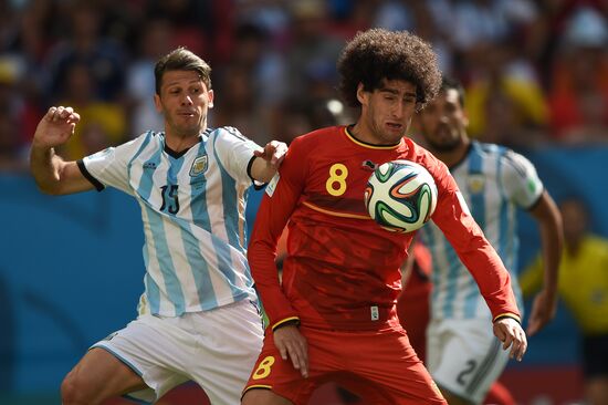 FIFA World Cup 2014. Argentina vs. Belgium