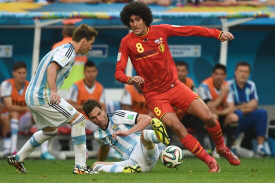 FIFA World Cup 2014. Argentina vs. Belgium