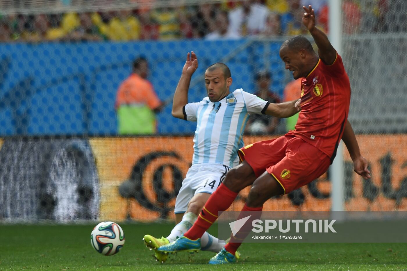 FIFA World Cup 2014. Argentina vs. Belgium