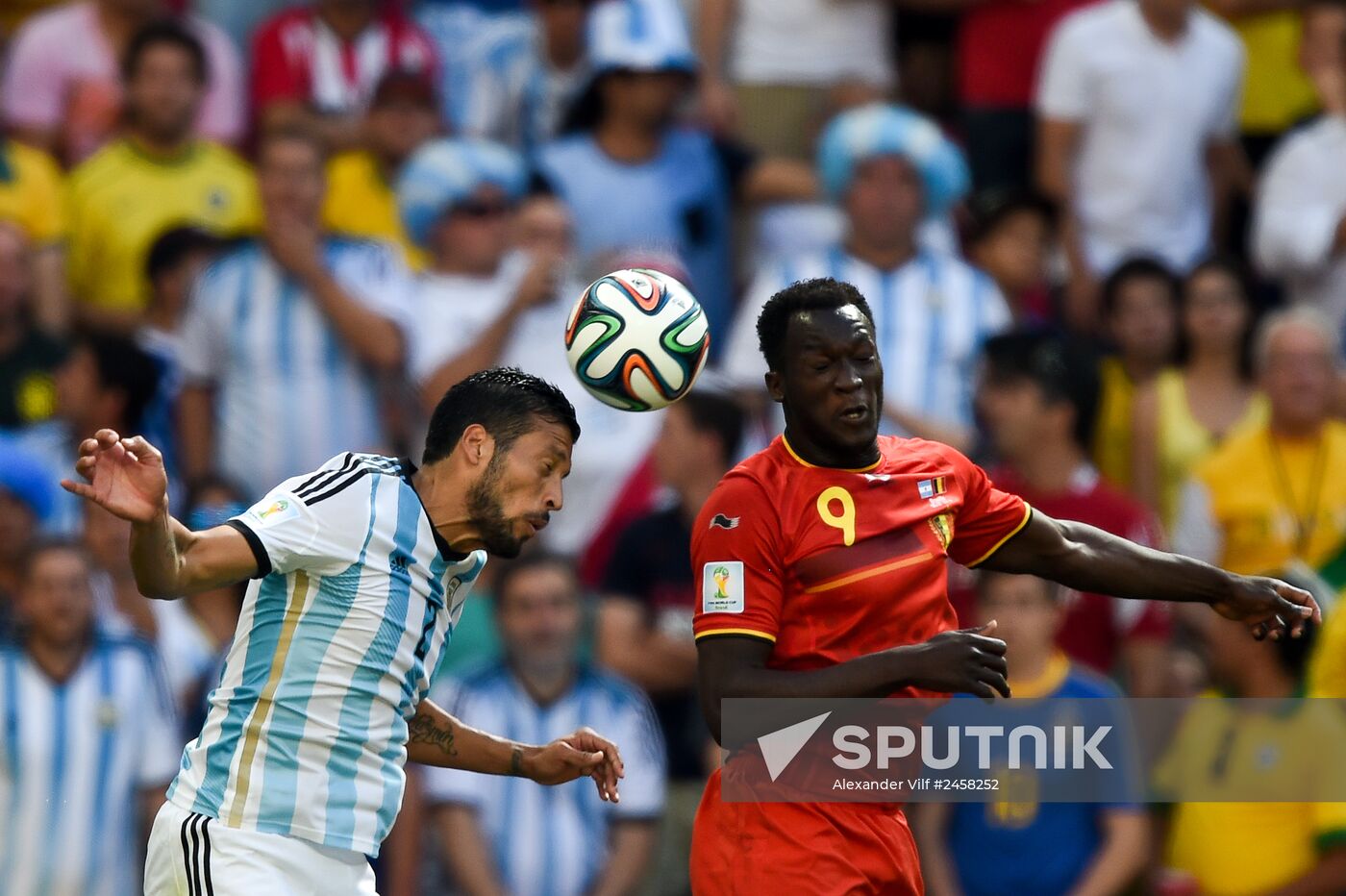 FIFA World Cup 2014. Argentina vs. Belgium