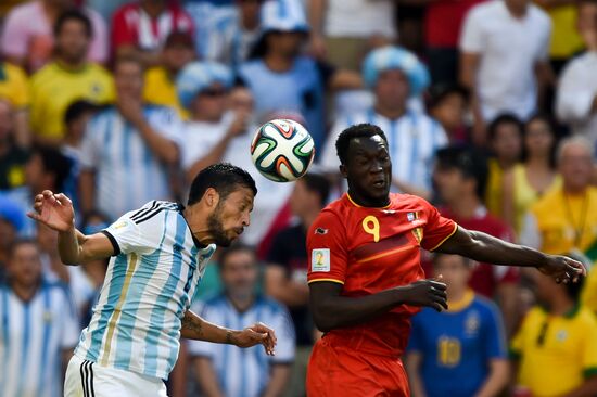 FIFA World Cup 2014. Argentina vs. Belgium