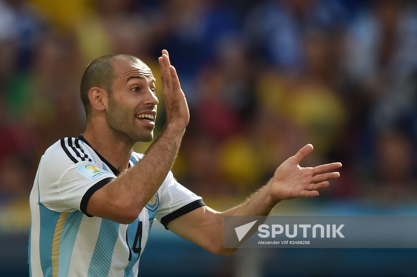 FIFA World Cup 2014. Argentina vs. Belgium