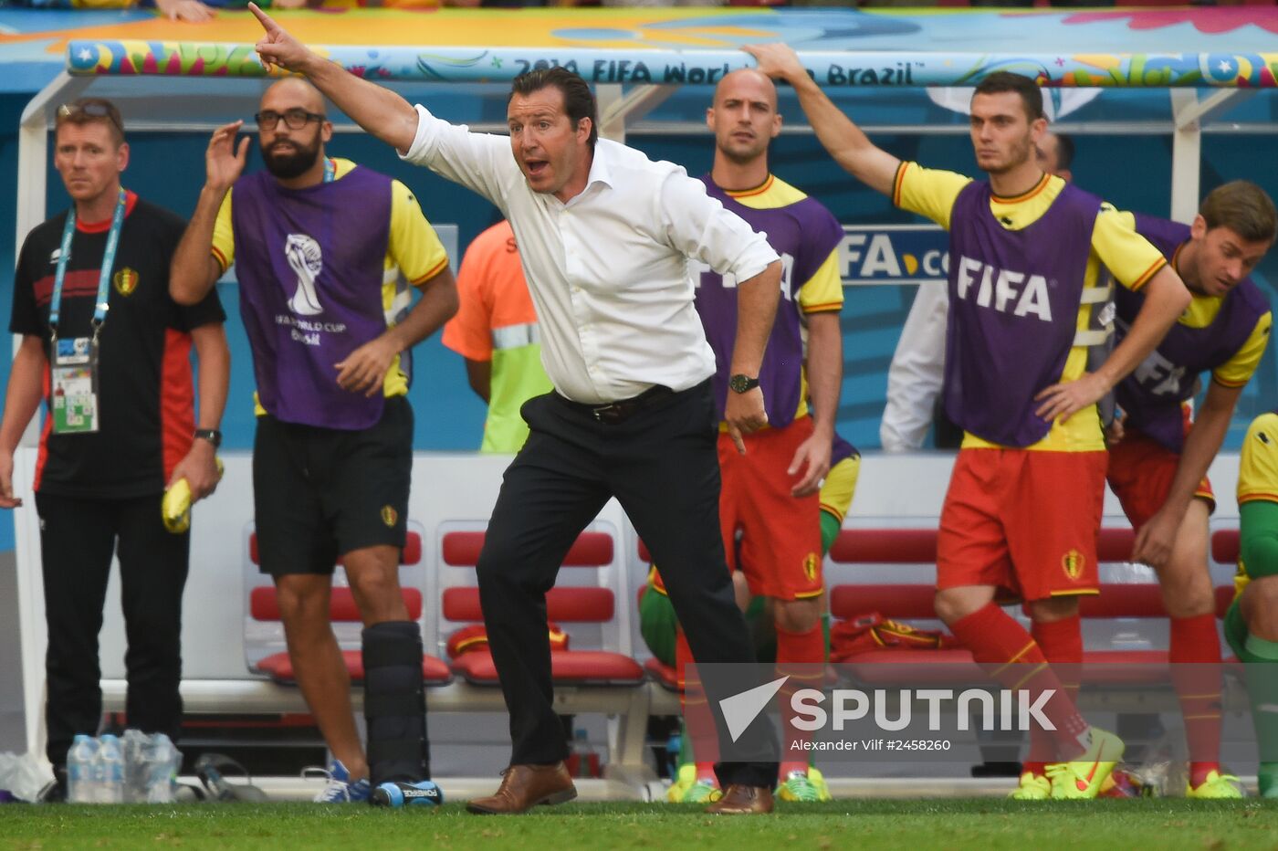 FIFA World Cup 2014. Argentina vs. Belgium
