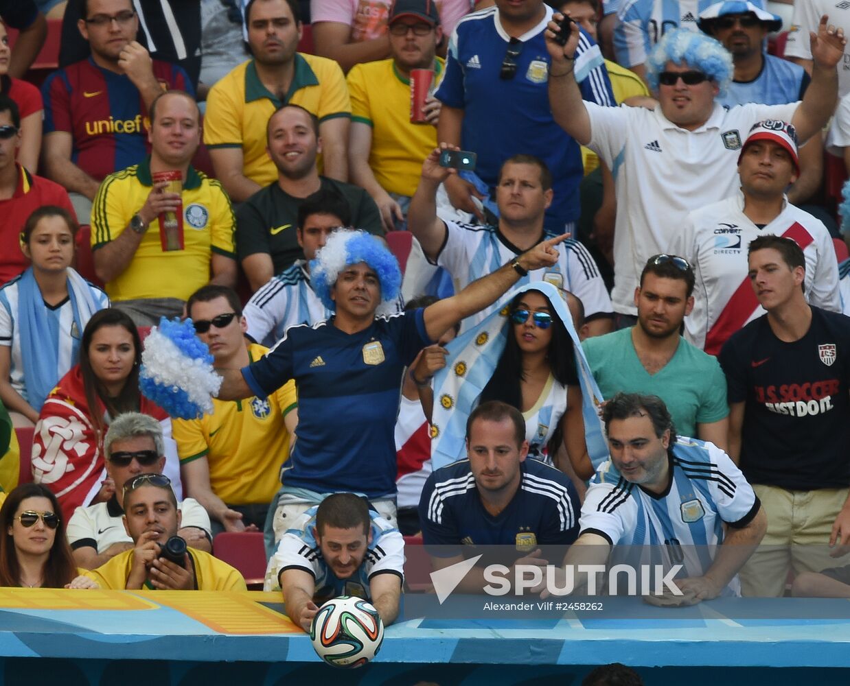 FIFA World Cup 2014. Argentina vs. Belgium