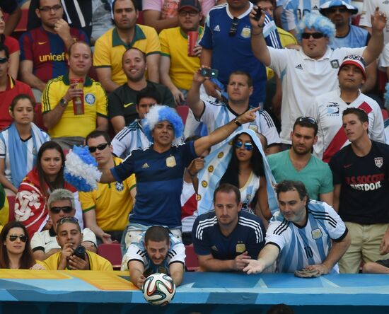 FIFA World Cup 2014. Argentina vs. Belgium