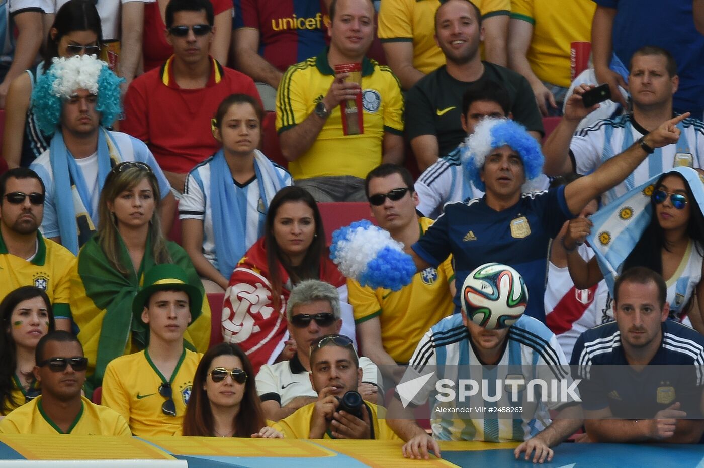 FIFA World Cup 2014. Argentina vs. Belgium