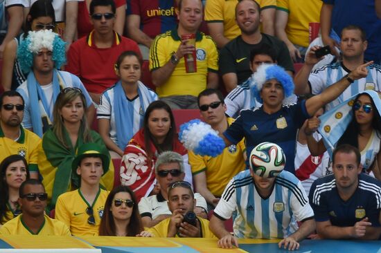 FIFA World Cup 2014. Argentina vs. Belgium