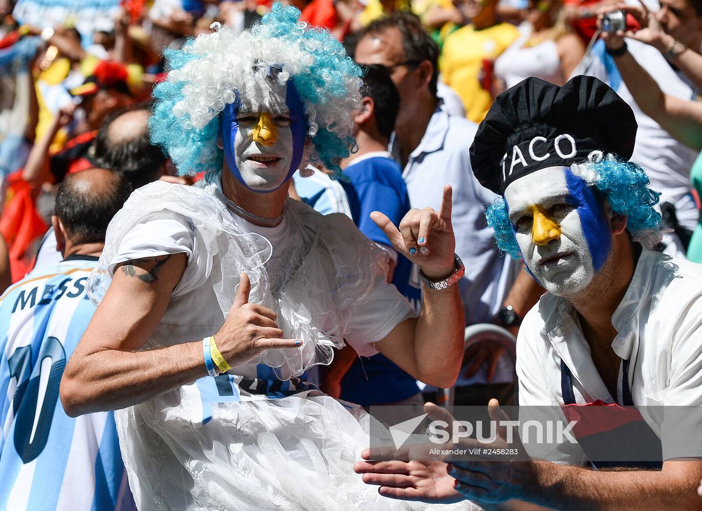FIFA World Cup 2014. Argentina vs. Belgium