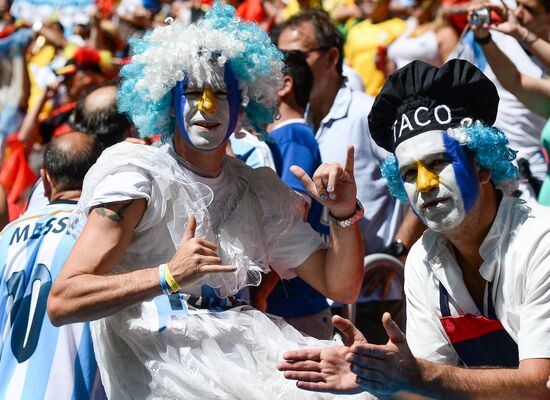 FIFA World Cup 2014. Argentina vs. Belgium