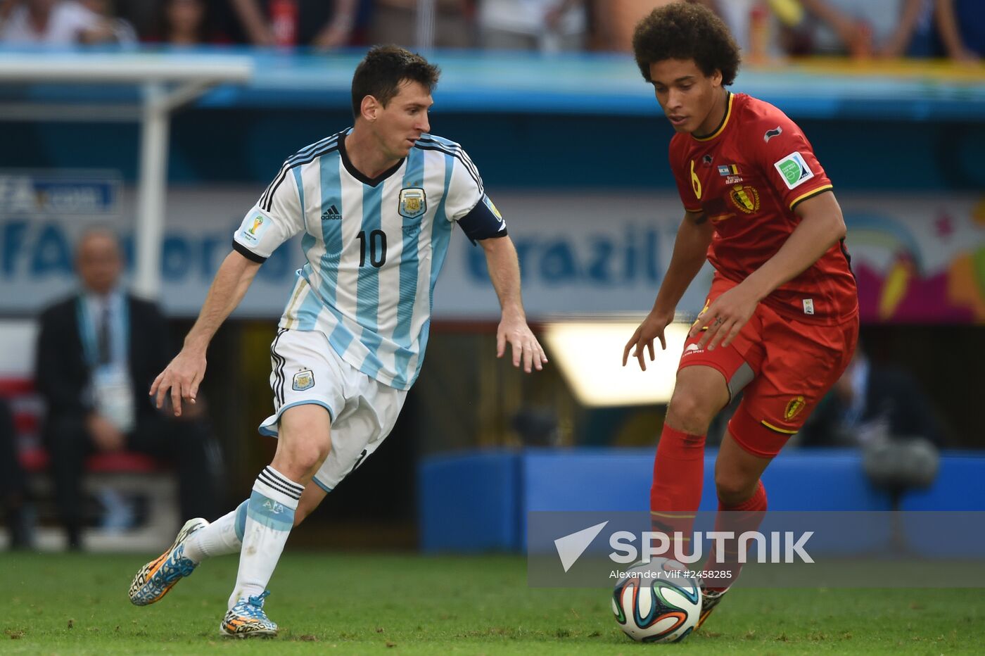 FIFA World Cup 2014. Argentina vs. Belgium