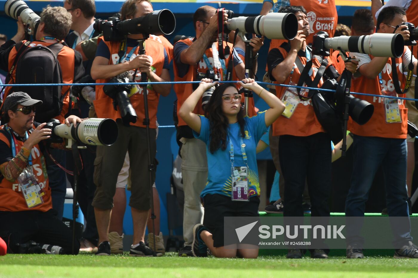 FIFA World Cup 2014. Argentina vs. Belgium