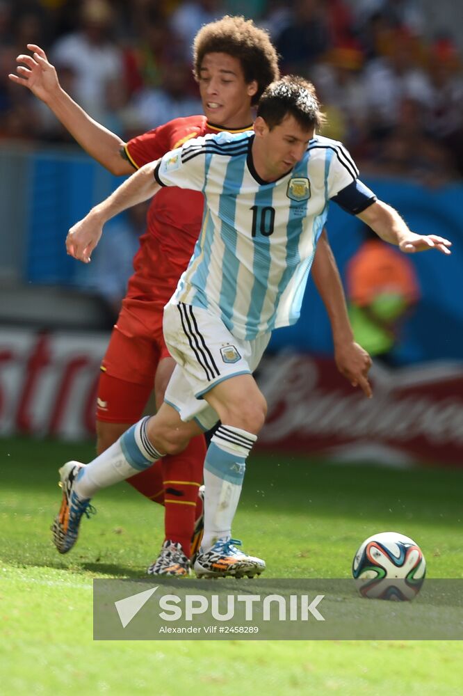 FIFA World Cup 2014. Argentina vs. Belgium